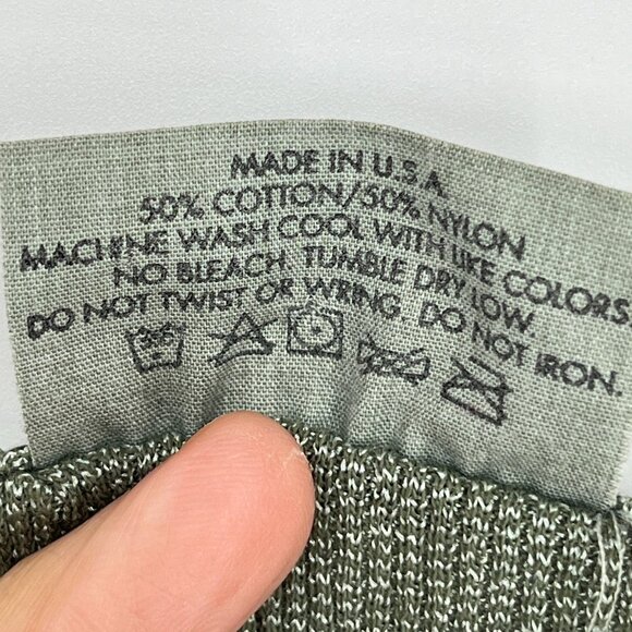 Michael Stars Green Ribbed Cami Top Lace Trim Y2K Aesthetic One Size USA Preppy - Picture 5 of 8